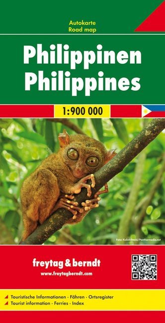 Freytag & Berndt Autokarte Philippinen. Filipinas. Filipijnen main product photo