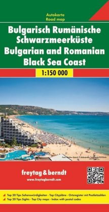 Bulgarisch Rumänische Schwarzmeerküste. Bulgarian and Romanian Black Sea Coast