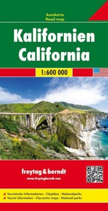 Freytag & Berndt Autokarte Kalifornien. California