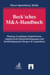 Beck'sches M&A-Handbuch