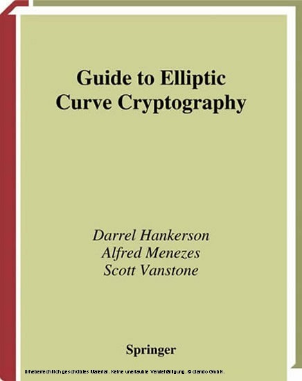 Guide to Elliptic Curve Cryptography main product photo