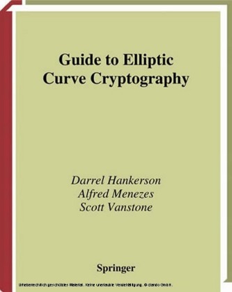 Guide to Elliptic Curve Cryptography