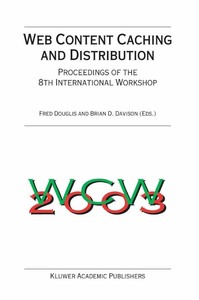 Web Content Caching and Distribution main product photo