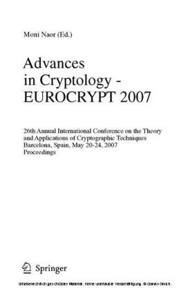 Advances in Cryptology