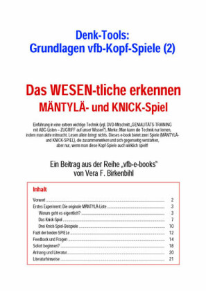 Das WESEN-tliche erkennen