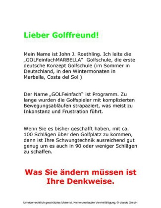 Von 100 auf 90 (Golfratgeber)