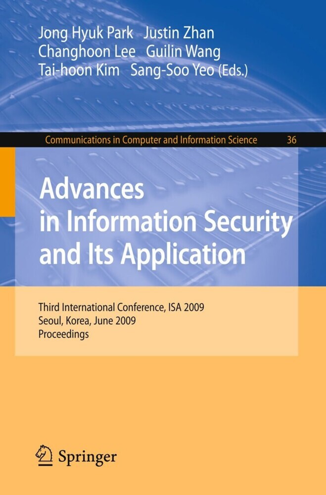 Advances in Information Security and Its Application main product photo
