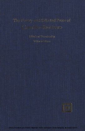 The Poetry and Selected Prose of Camillo Sbarbaro