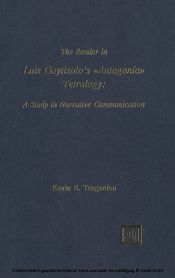 The Reader in Luis Goytisolo's Antagonía Tetralogy: A Study in Narrative Communication main product photo