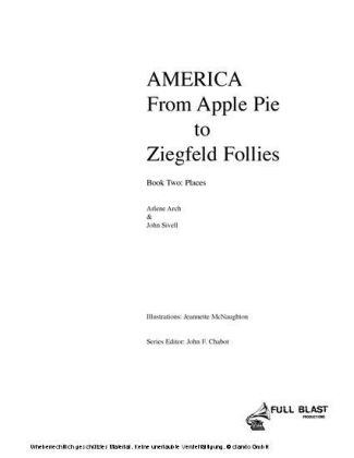 America From Apple Pie to Ziegfeld Follies Book 2 Places