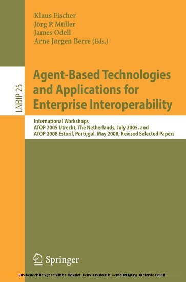 Agent-Based Technologies and Applications for Enterprise Interoperability main product photo