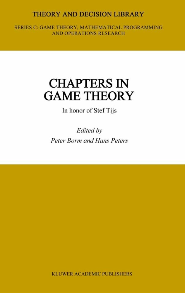Chapters in Game Theory main product photo