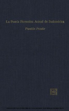 La Poesía Femenina Actual de Sudamérica