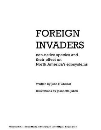 Foreign Invaders: Invasive Species in our Ecosystems