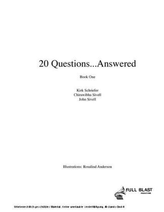 20 Questions...Answered Book 1