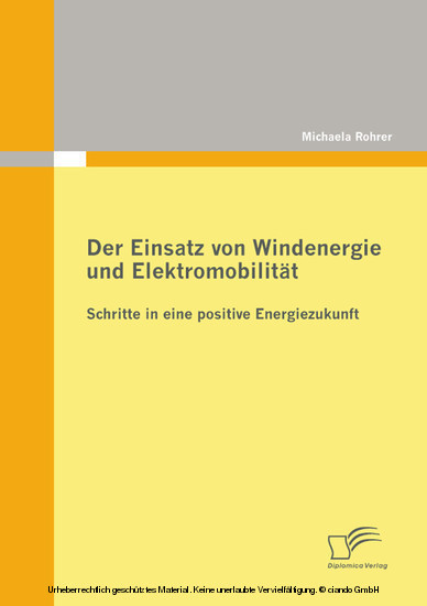 Der Einsatz von Windenergie und Elektromobilität: Schritte in eine positive Energiezukunft main product photo