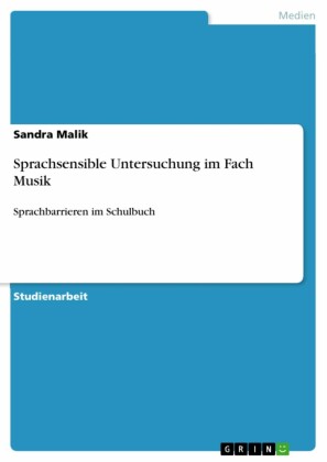 Sprachsensible Untersuchung im Fach Musik