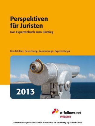 Perspektiven für Juristen 2013 main product photo