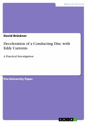 Deceleration of a Conducting Disc with Eddy Currents