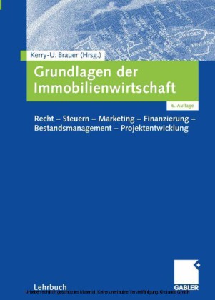 Grundlagen der Immobilienwirtschaft