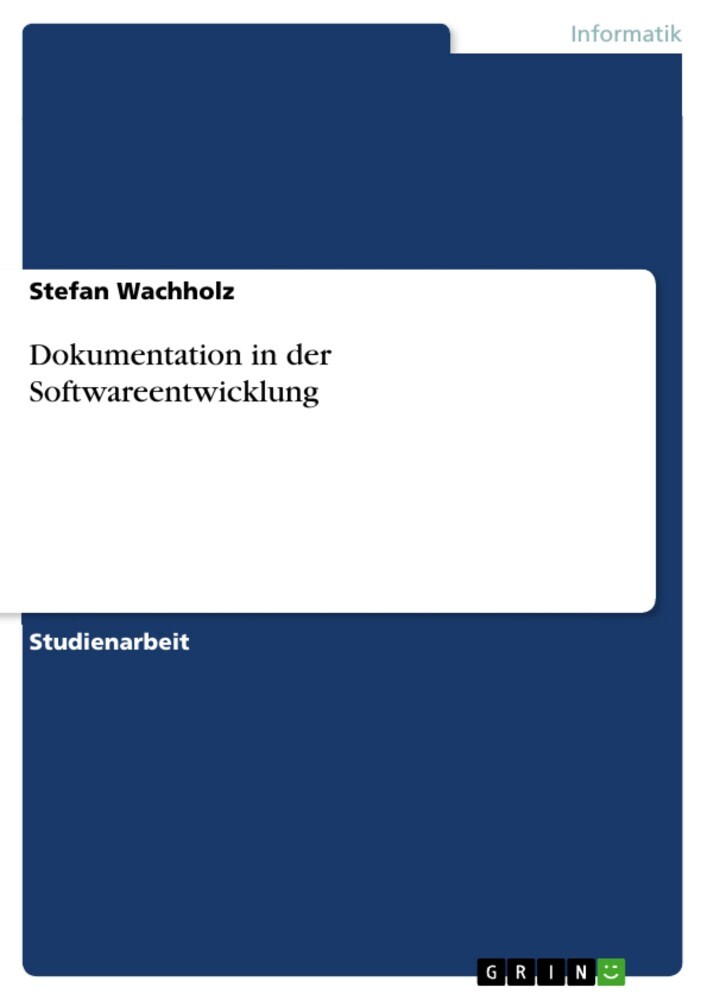 Dokumentation in der Softwareentwicklung main product photo