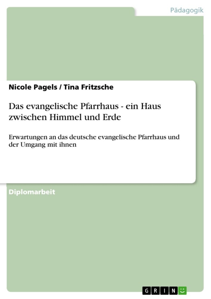 Das evangelische Pfarrhaus - ein Haus zwischen Himmel und Erde main product photo