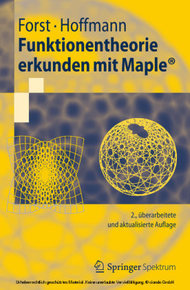Funktionentheorie erkunden mit Maple