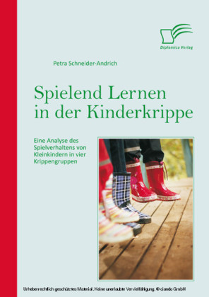 Spielend Lernen in der Kinderkrippe: Eine Analyse des Spielverhaltens von Kleinkindern in vier Krippengruppen