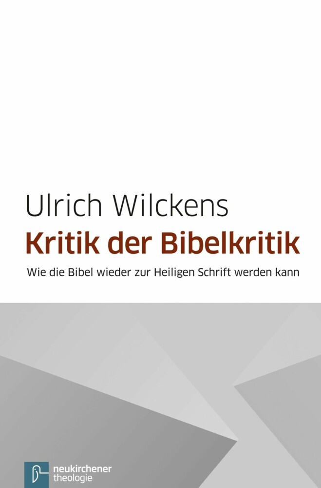 Kritik der Bibelkritik main product photo