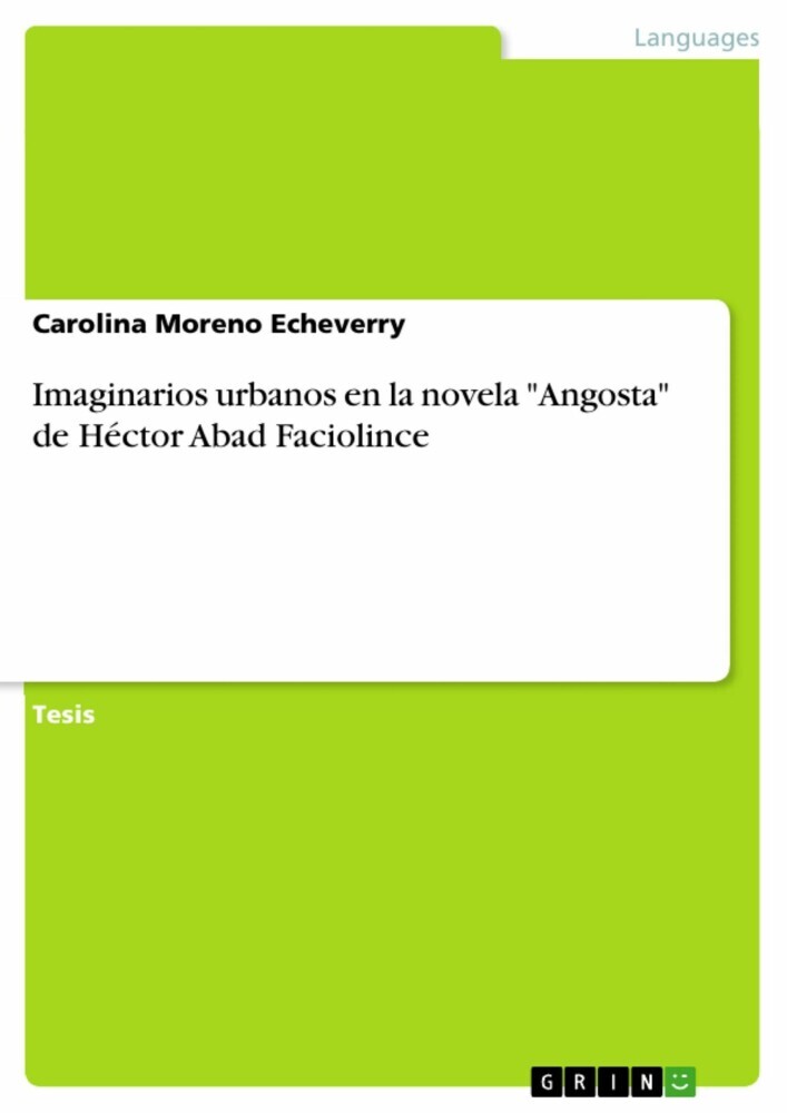 Imaginarios urbanos en la novela 'Angosta' de Héctor Abad Faciolince main product photo