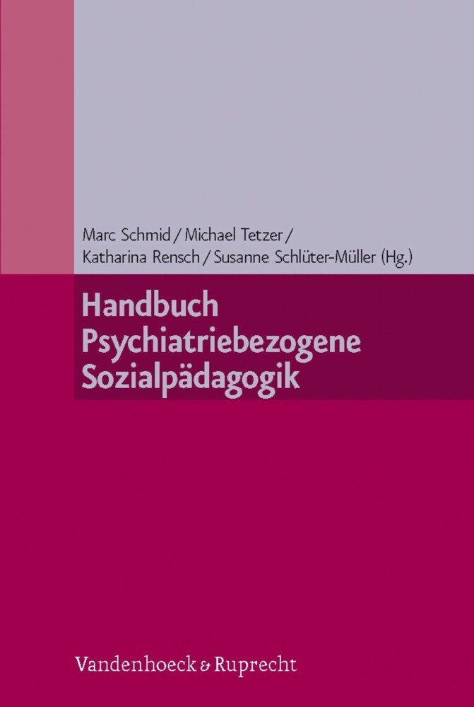 Handbuch Psychiatriebezogene Sozialpädagogik main product photo