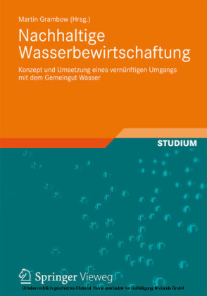 Nachhaltige Wasserbewirtschaftung