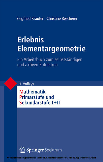 Erlebnis Elementargeometrie main product photo