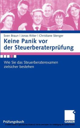 Keine Panik vor der Steuerberaterprüfung main product photo