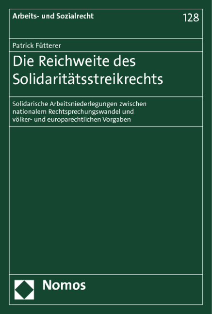 Die Reichweite des Solidaritätsstreikrechts main product photo