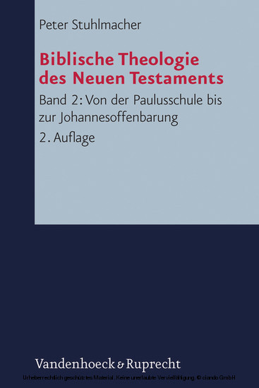 Von der Paulusschule bis zur Johannesoffenbarung. Der Kanon und seine Auslegung main product photo