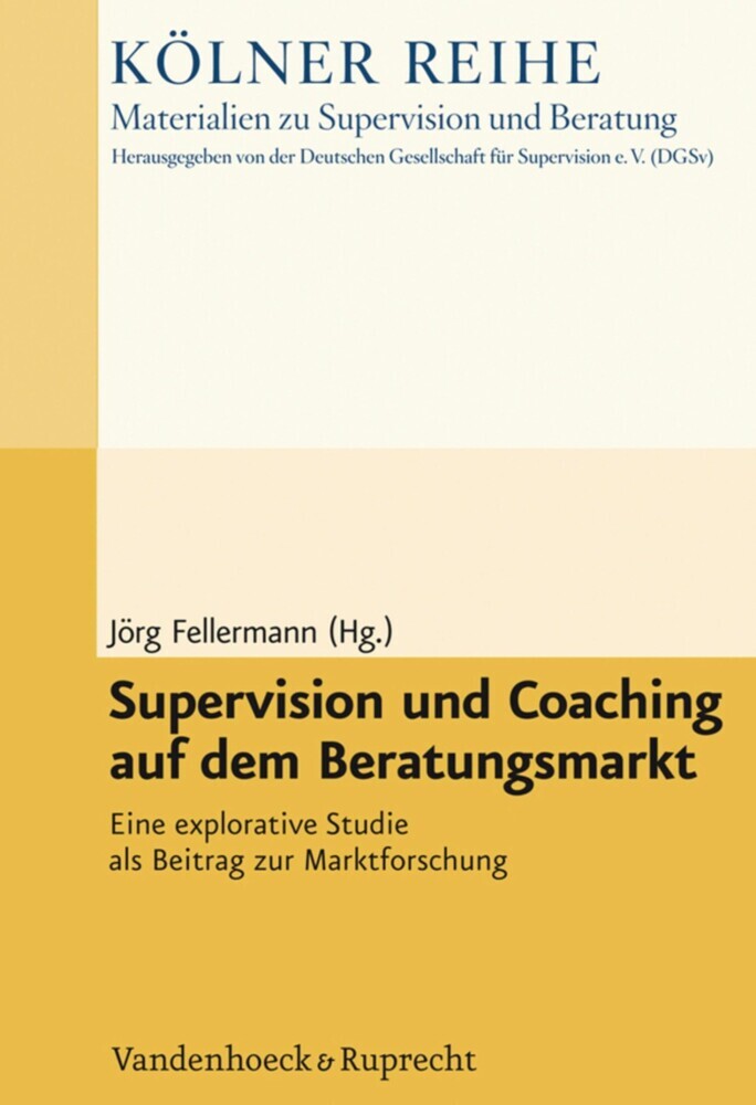 Supervision und Coaching auf dem Beratungsmarkt main product photo