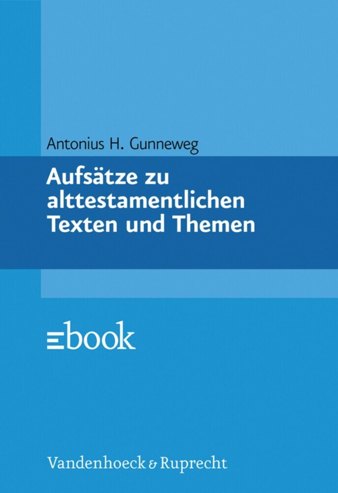 Aufsätze zu alttestamentlichen Texten und Themen main product photo