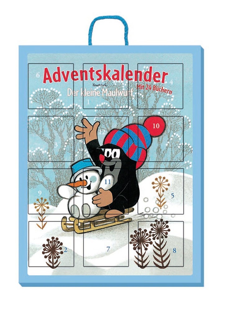 Trötsch Der kleine Maulwurf Minibücher Adventskalender main product photo