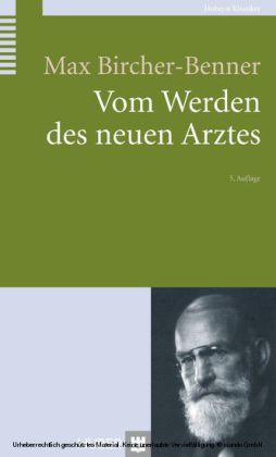 Vom Werden des neuen Arztes
