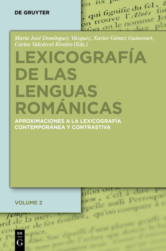 Lexicografía de las lenguas románicas. Vol.2 main product photo