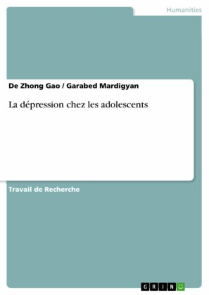 La dépression chez les adolescents