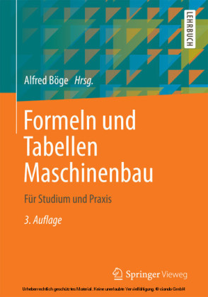 Formeln und Tabellen Maschinenbau
