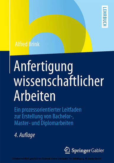 Anfertigung wissenschaftlicher Arbeiten main product photo