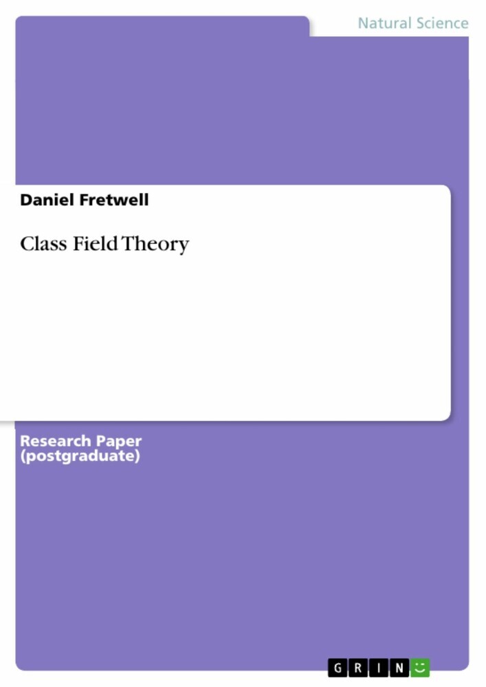 Class Field Theory main product photo