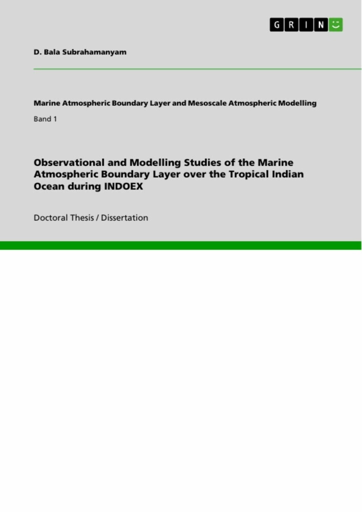Observational and Modelling Studies of the Marine Atmospheric Boundary Layer over the Tropical Indian Ocean during INDOEX main product photo
