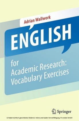 English for Academic Research: Vocabulary Exercises