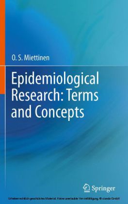 Epidemiological Research: Terms and Concepts main product photo