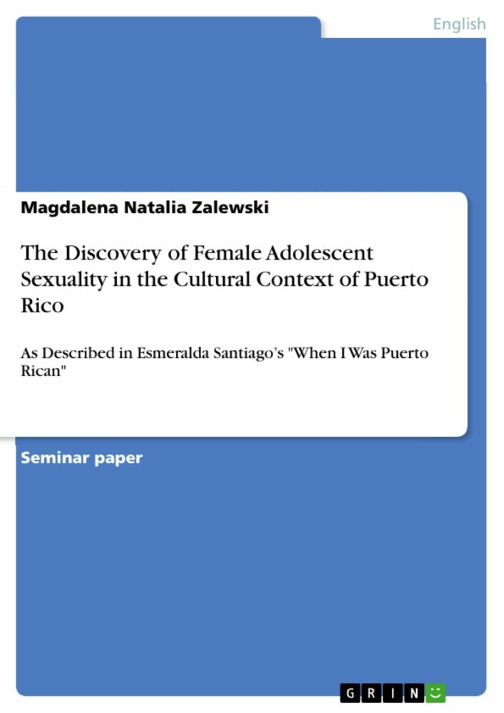 The Discovery of Female Adolescent Sexuality in the Cultural Context of Puerto Rico main product photo