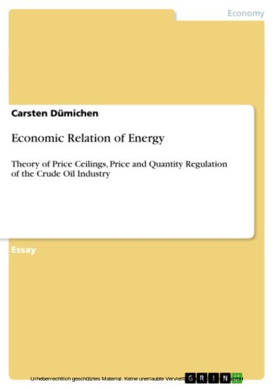 Economic Relation of Energy main product photo